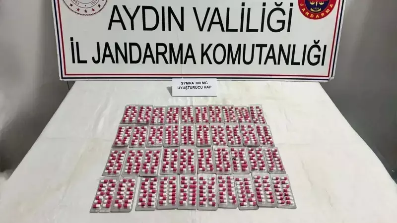 Germencik'te Otoyol Kontrolünde 40 Uyuşturucu Hap Ele Geçirildi