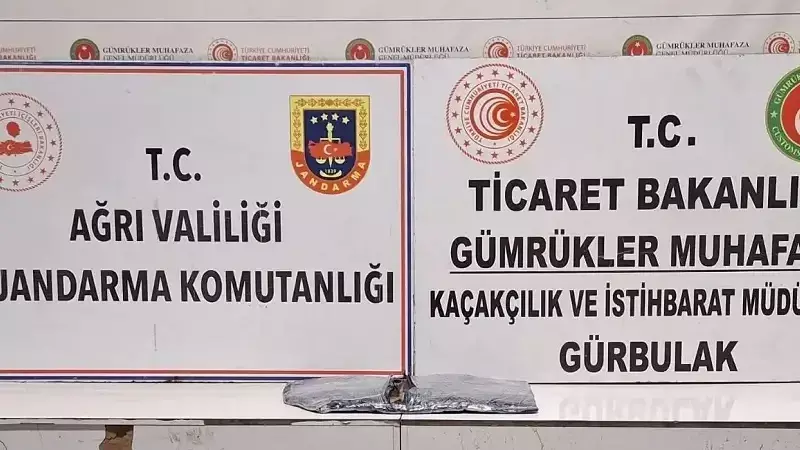 Gürbulak'ta Dev Operasyon: Kilolarca Uyuşturucu Yakalandı