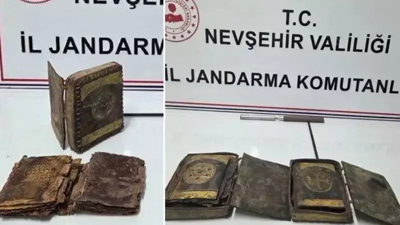 Göreme'de Tarihi Tevrat Kaçakçılığı: 4 Şüpheli Yakalandı