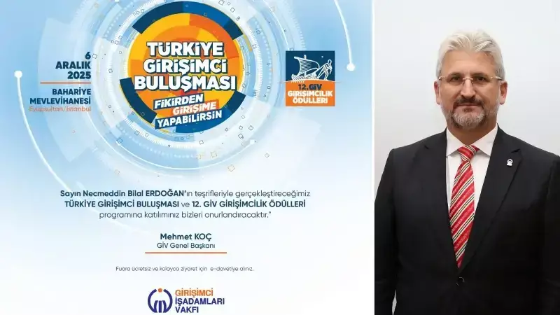 GİV Girişimcilik Ödülleri'nde Rekor Başvuru: Necmeddin Bilal Erdoğan Ödülleri Verecek