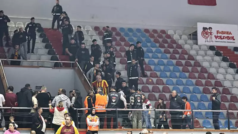 Göztepe-Beşiktaş Voleybol Maçında Taraftar Olayları: Maç Seyircisiz Devam Edecek