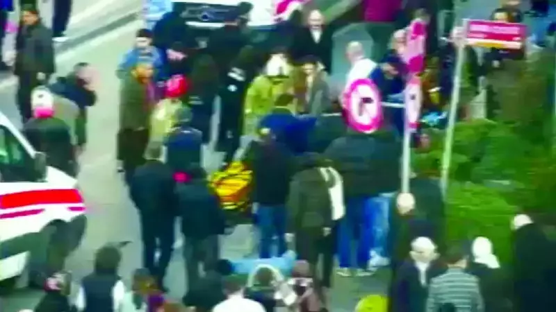 Şişli'de Ters Yöne Giren Araç Kaldırıma Çıktı: 2 Ölü, 6 Yaralı