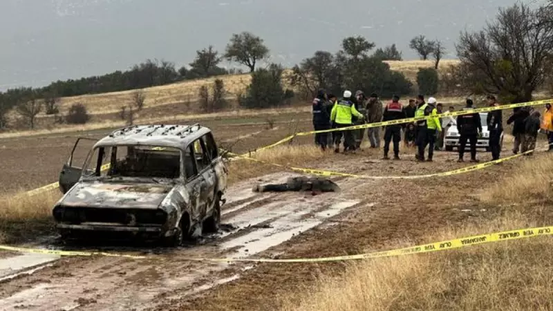 Isparta'da Yanan Araç Yakınında Başsız Ceset Bulundu: Ferdi Özdemir'in Başı Aranıyor