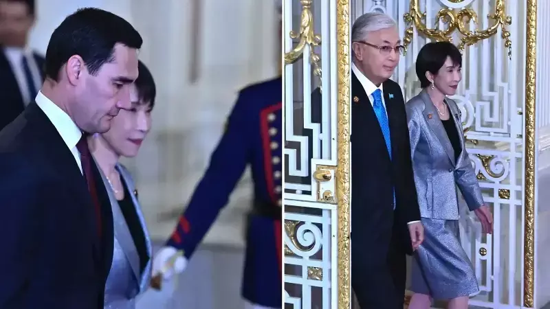 Japonya Başbakanı Takaiçi, Orta Asya Liderleriyle Tokyo'da Görüştü