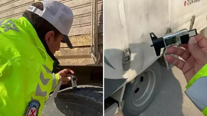 Kış Lastiği Denetimlerinde 3 Günde 11 Bin Sürücüye Ceza