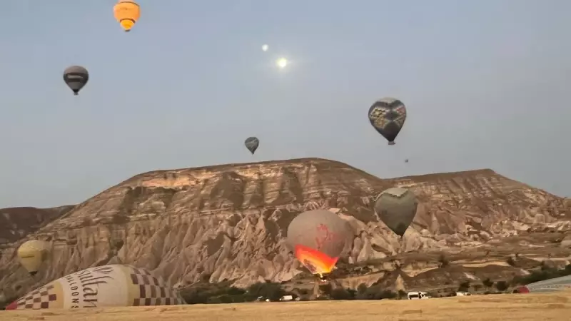 Kapadokya'da Balon Uçuşları 4 Gündür İptal: Rüzgar Hayalleri Engelledi