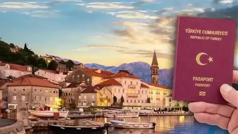 Karadağ'dan Türk Vatandaşlarına Vize Kararı: 90 Gün 30 Güne Düştü