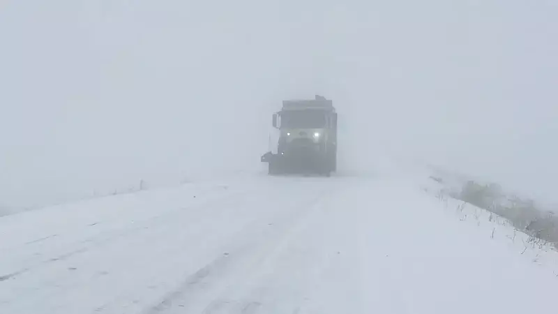 Kars'ta Yoğun Kar ve Sis: Uçuşlar İptal, Trafik Felç Oldu