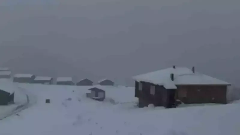 Kastamonu'nun Yüksek Kesimleri Kar Altında: Ulaşım İçin Seferberlik