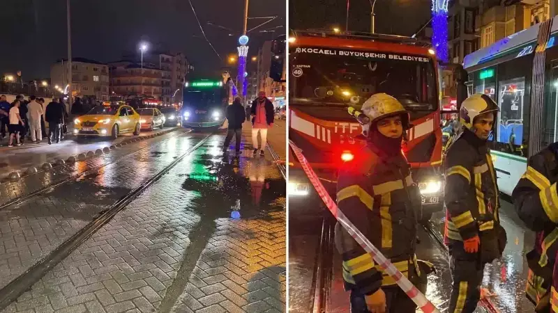 Kocaeli'de Tramvay Kazası: 71 Yaşındaki Kadın Ağır Yaralandı