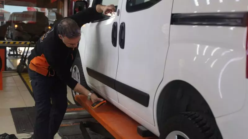 Konya'da Şok Ekspertiz: 11 Parçası Farklı, Hava Yastıkları Silikonlu Araç