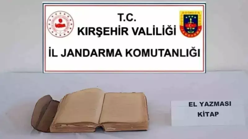 Kırşehir'de Tarihi El Yazması Kur'an-ı Kerim Ele Geçirildi, 1 Gözaltı
