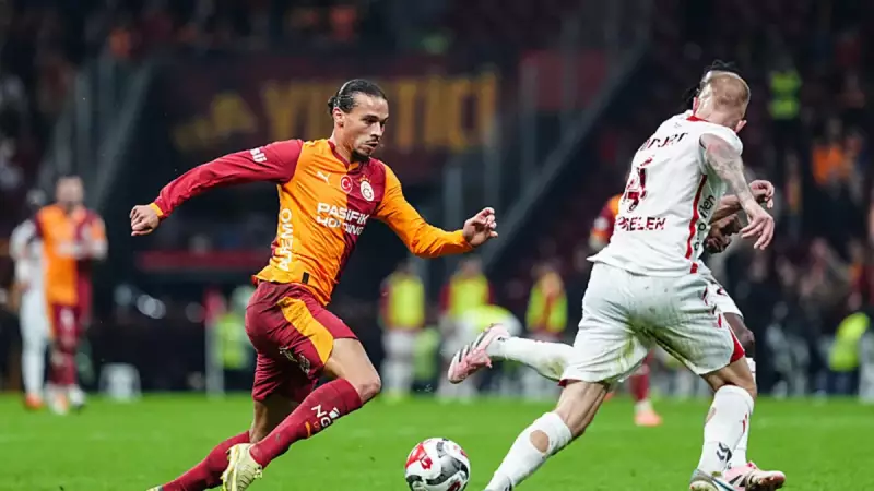 Leroy Sané Süper Lig'de 5. Golünü Attı, Galatasaray'a Zaferi Getirdi