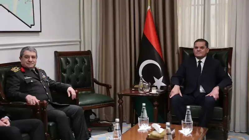 Libya Başbakanı Dibeybe, Türk Genelkurmay Başkanı Bayraktaroğlu'nu Kabul Etti