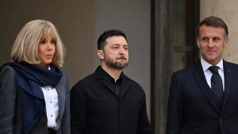 Macron ve Zelenskiy, Trump'ın 28 Maddelik Ukrayna Barış Planını Görüştü