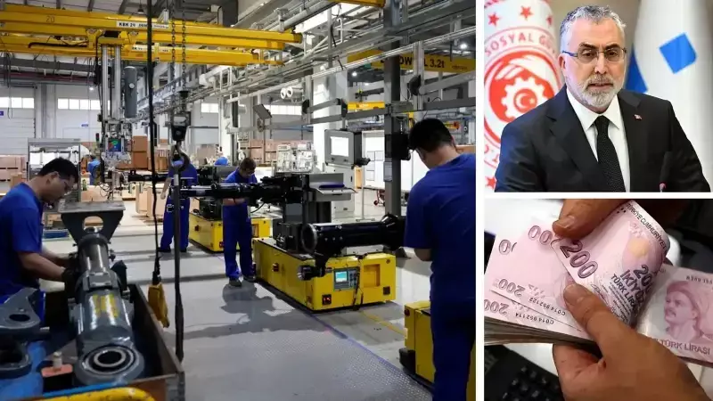 İmalat Sektörüne 50 Milyar Lira ve Kişi Başı 3.500 TL Destek