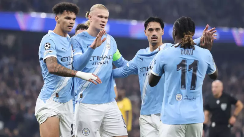 Manchester City, 9 Gollü Maçta Fulham'ı 5-4 Yendi! Haaland Rekor Kırdı