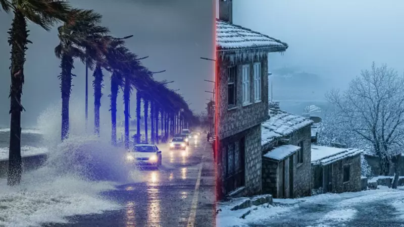 Meteoroloji'den 43 ile 4 günlük sağanak ve fırtına uyarısı!