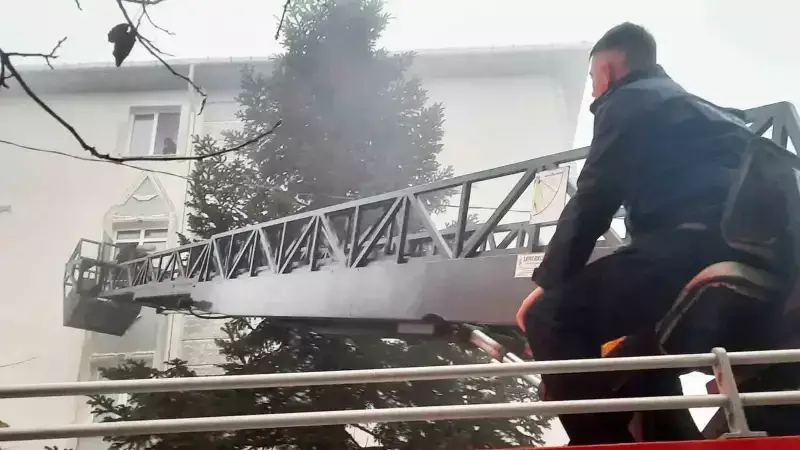 Muratlı'da Açık Unutulan Tüp, Apartmanda Paniğe Yol Açtı