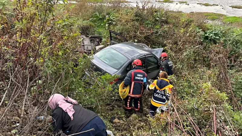 Ordu'da Trafik Kazası: 2 Kişi Hayatını Kaybetti, 1 Yaralı
