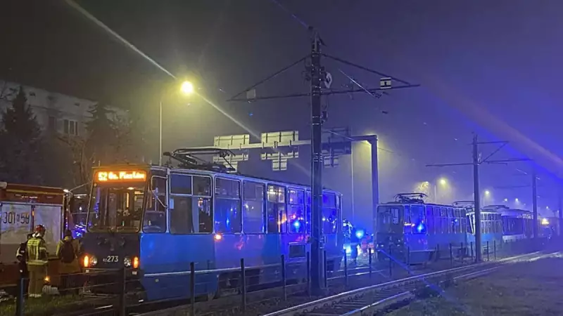 Polonya'da Tramvay Kazası: 2'si Ağır 35 Yaralı