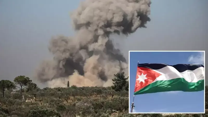 Ürdün Suriye'de Uyuşturucu ve Silah Şebekelerini Havadan Vurdu