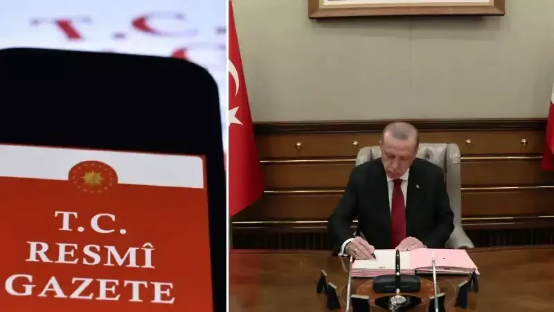 Resmi Gazete'de Yayımlandı: Bakanlıklarda Üst Düzey Atamalar ve Görevden Almalar