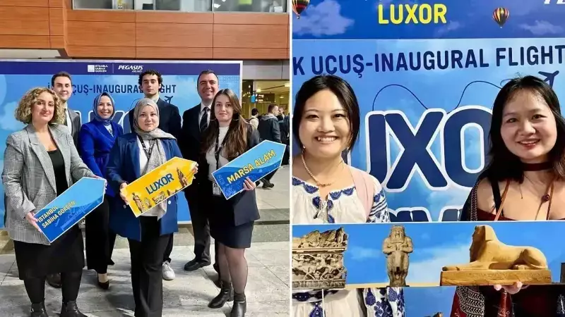 Sabiha Gökçen Havalimanı 152 Destinasyona Ulaştı: Luksor ve Marsa Alam Açıldı