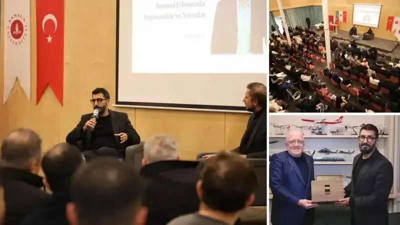Samsun Üniversitesi'nde Gazeteci Ersin Çelik'ten Çarpıcı Gazze ve Medya Analizi