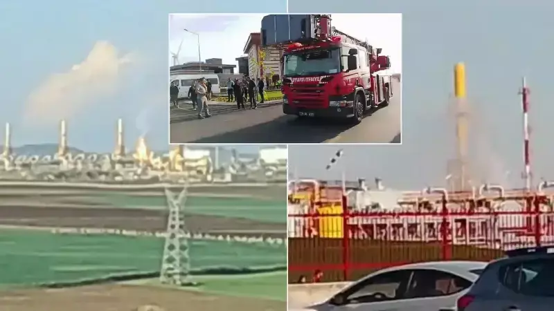 Silivri'de BOTAŞ Tesislerinde Yangın: Can Kaybı Yok