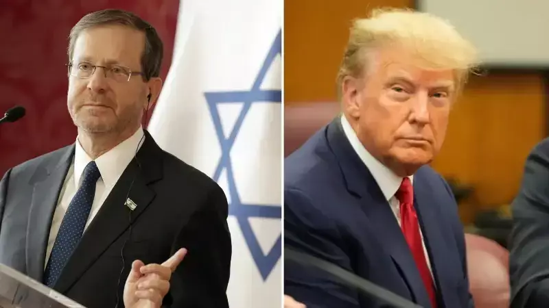 İsrail Cumhurbaşkanı Herzog'tan Trump'a Net Yanıt: 'İsrail Egemen Bir Ülkedir'