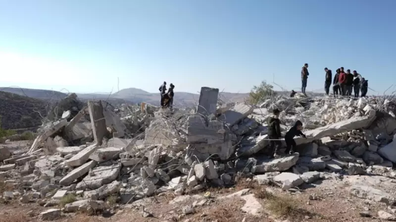 İsrail Ordusu Batı Şeria'da Filistinli Tutuklunun Evini Yıktı