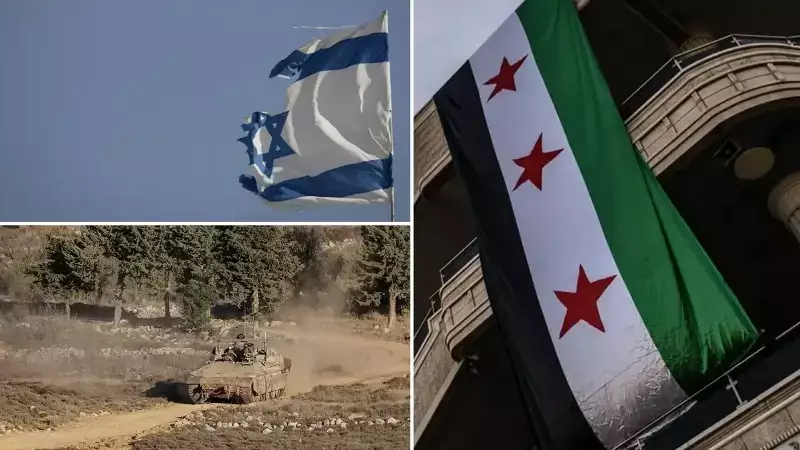 İsrail Ordusu Kuneytra'ya İlerledi: 2 Tank ve 14 Zırhlı Araç