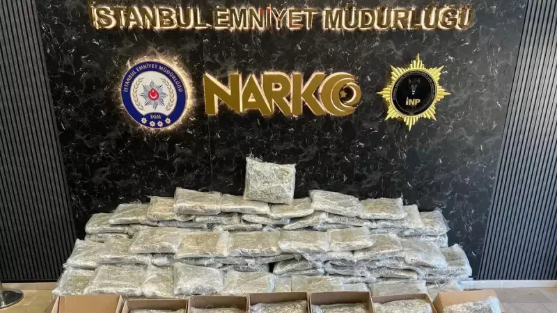 İstanbul'da 5 Operasyonda 620 Kilo Uyuşturucu Ele Geçirildi, 20 Tutuklama