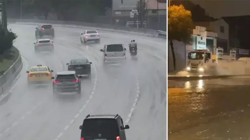 İstanbul'da Gök Gürültülü Sağanak: 45 Kilograma Varan Yağış