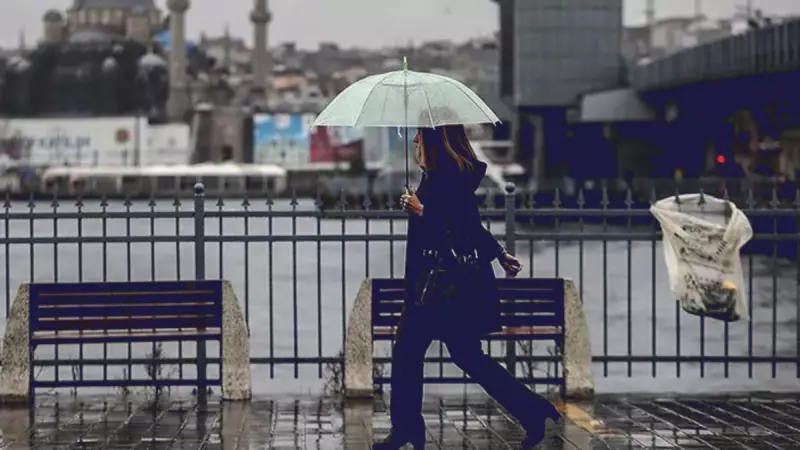 İstanbul'da Sıcaklıklar 10 Dereceye Düşüyor: Fırtına ve Sağanak Geliyor