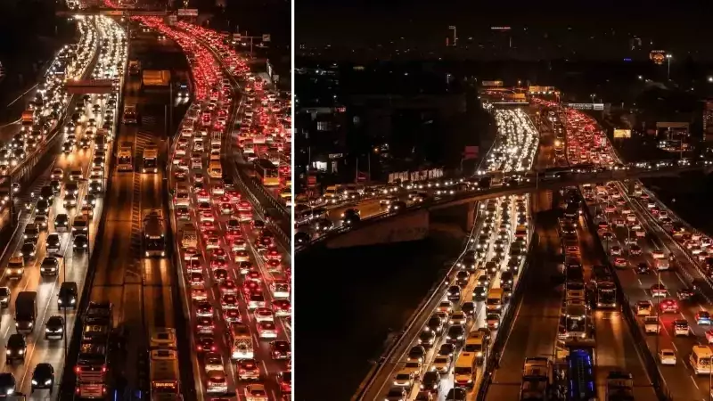 İstanbul'da Trafik Yoğunluğu 3 Gündür %80'in Altına İnmiyor: Cuma Akşamı %81'e Ulaştı