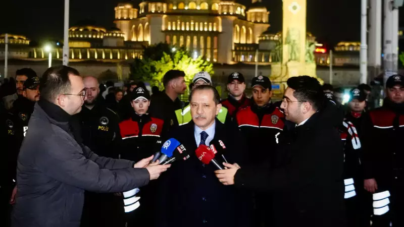 İstanbul'da Yılbaşı Güvenlik Önlemleri: Taksim ve İstiklal Denetlendi