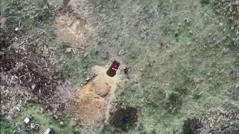 İstanbul'da İzinsiz Kazı Yapan 2 Kişi Drone ile Suçüstü Yakalandı