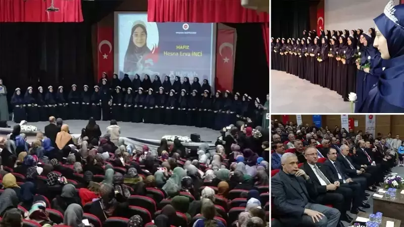 Tavşanlı'da 36 Kız Hafız İcazet Aldı: Törende Duygusal Anlar Yaşandı