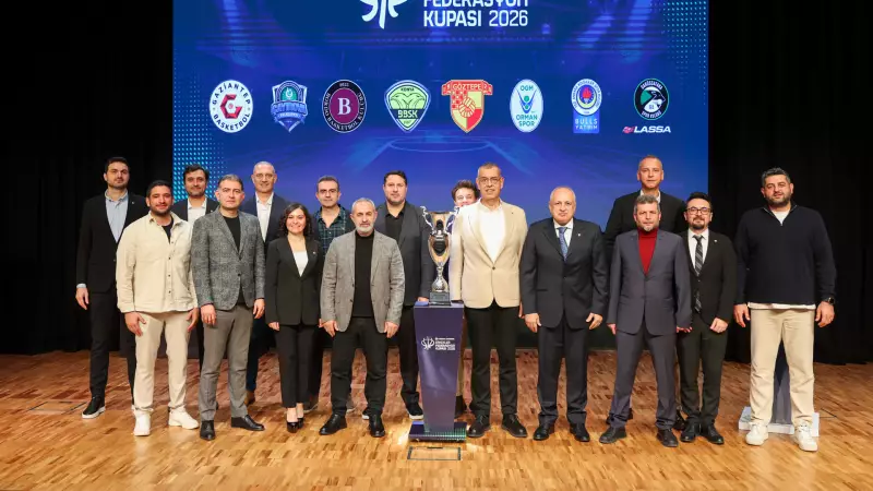 Türkiye Sigorta Erkekler Federasyon Kupası'nda Kura Çekildi: Eşleşmeler Belli Oldu