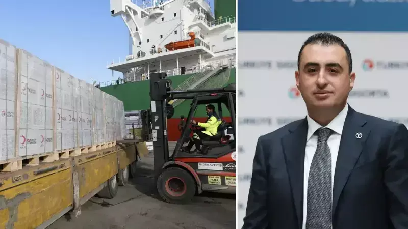 Türkiye Sigorta ve Kızılay'dan Gazze'ye 9.834 Gıda Kolisi