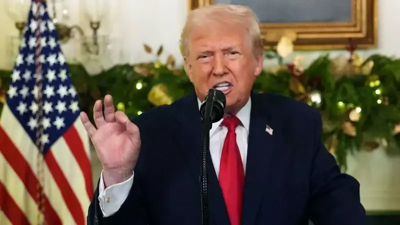 Trump Ulusa Sesleniş'te Biden'ı Hedef Aldı: 'Sınırlar Güvende, Ekonomi Patlıyor'