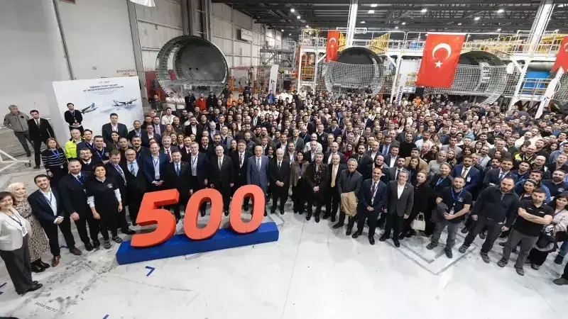 TUSAŞ, Airbus A320 için 500'üncü SWIFT gövde teslimatını yaptı