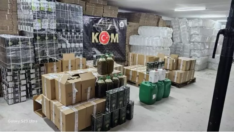 Uşak'ta Sahte Zeytinyağı Operasyonu: 3 Ton Gerçek, 23 Ton Sahte!