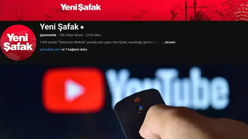 Yeni Şafak YouTube'da İlk 3'te: Video Habercilikte Zirveye Oynuyor