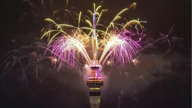 Yeni Zelanda 2026'ya İlk 'Merhaba' Dedi: Auckland'da Görkemli Kutlama