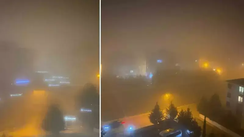 Yenişehir'de Yoğun Sis: Görüş Mesafesi 1 Metreye Düştü, Uyarılar Yapıldı