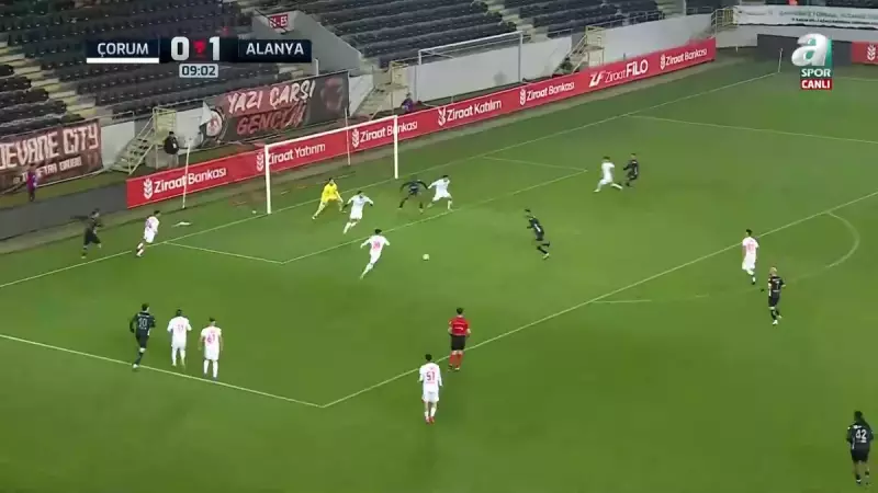 Ziraat Türkiye Kupası'nda Alanyaspor, Çorum'u 2-0 Geçti