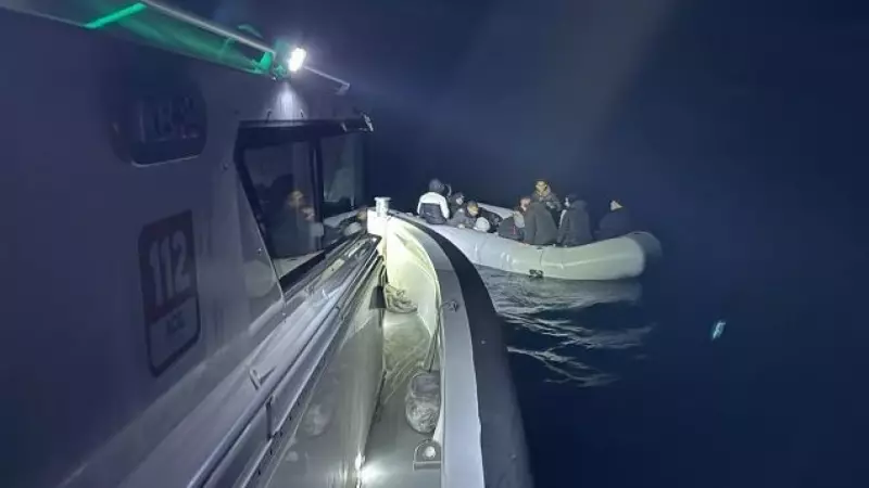İzmir'de 120 Düzensiz Göçmene Operasyon: 58 Kurtarıldı, 62 Yakalandı